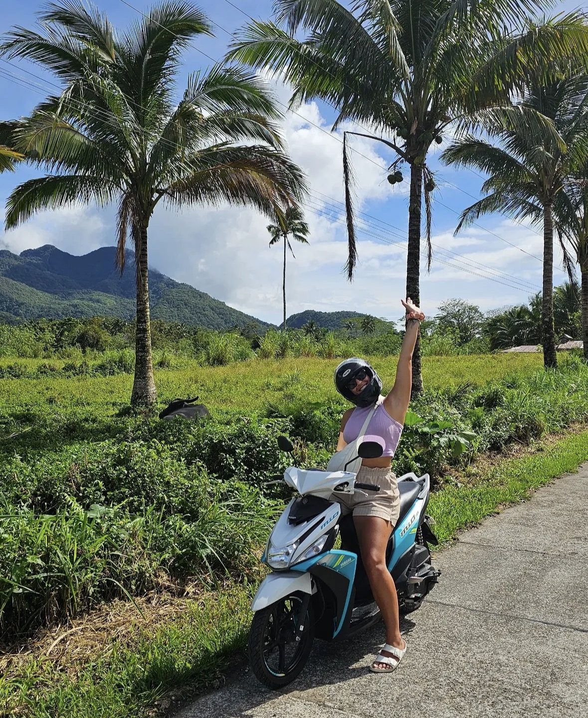 Camiguin Island tour package scenic view of White Island sandbar and volcanic landscape Philippines